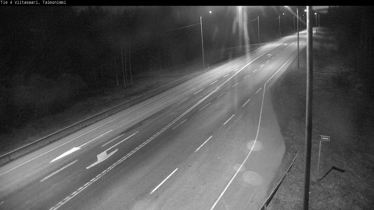 Weather Camera Image Road 4 Taimoniemi, Viitasaari, Keski-Suomi
