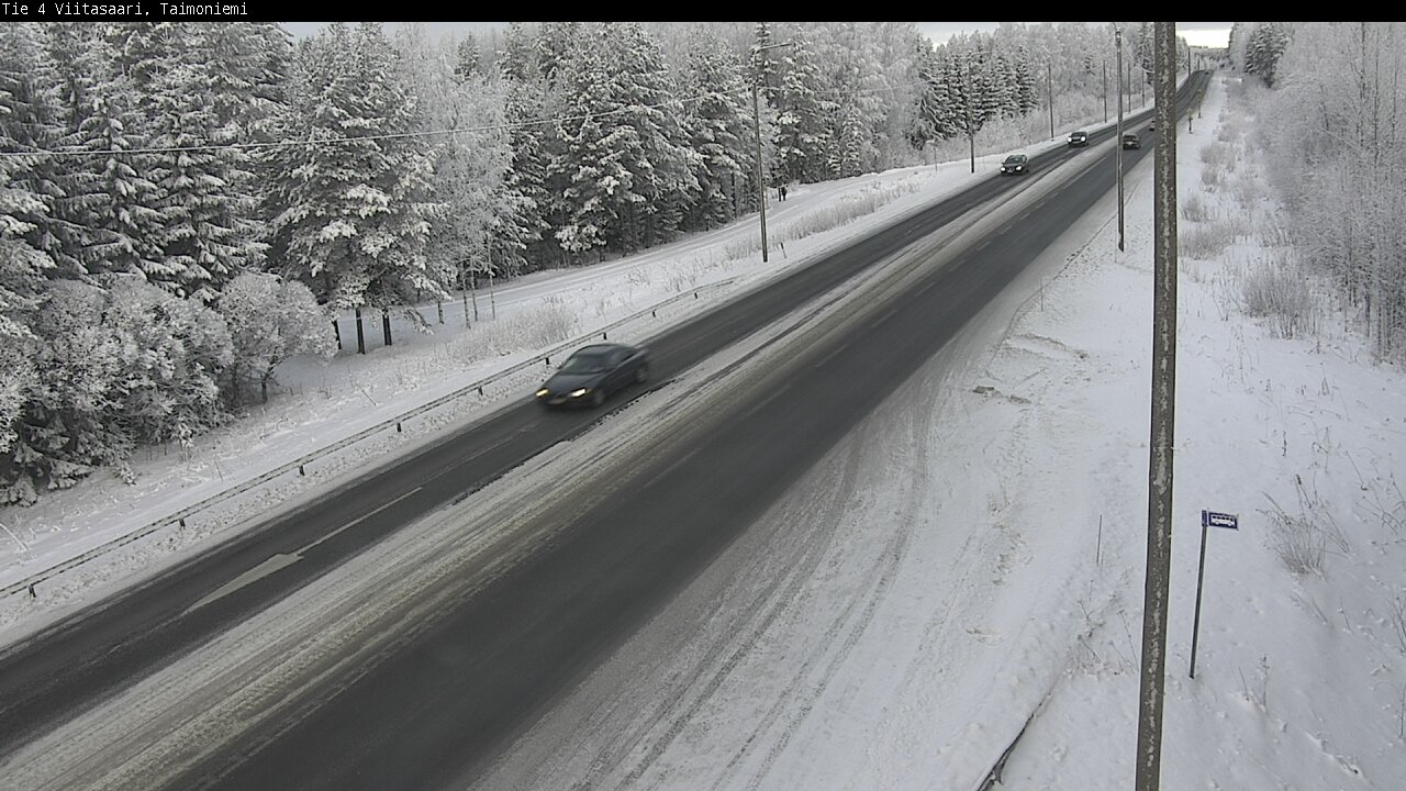 Weather Camera Image Road 4 Taimoniemi, Viitasaari, Keski-Suomi