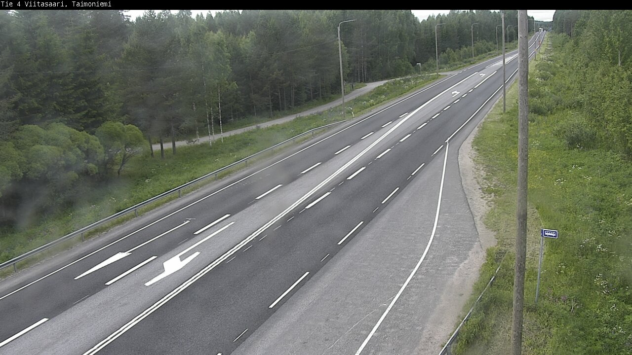 Kelikamerat Kuva Tie 4 Taimoniemi, Viitasaari, Keski-Suomi