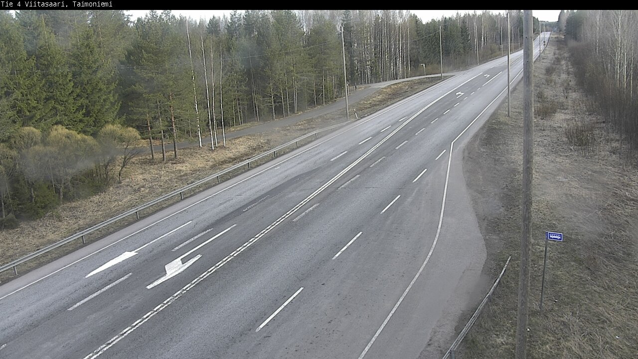 Weather Camera Image Väg 4 Taimoniemi, Viitasaari, Keski-Suomi
