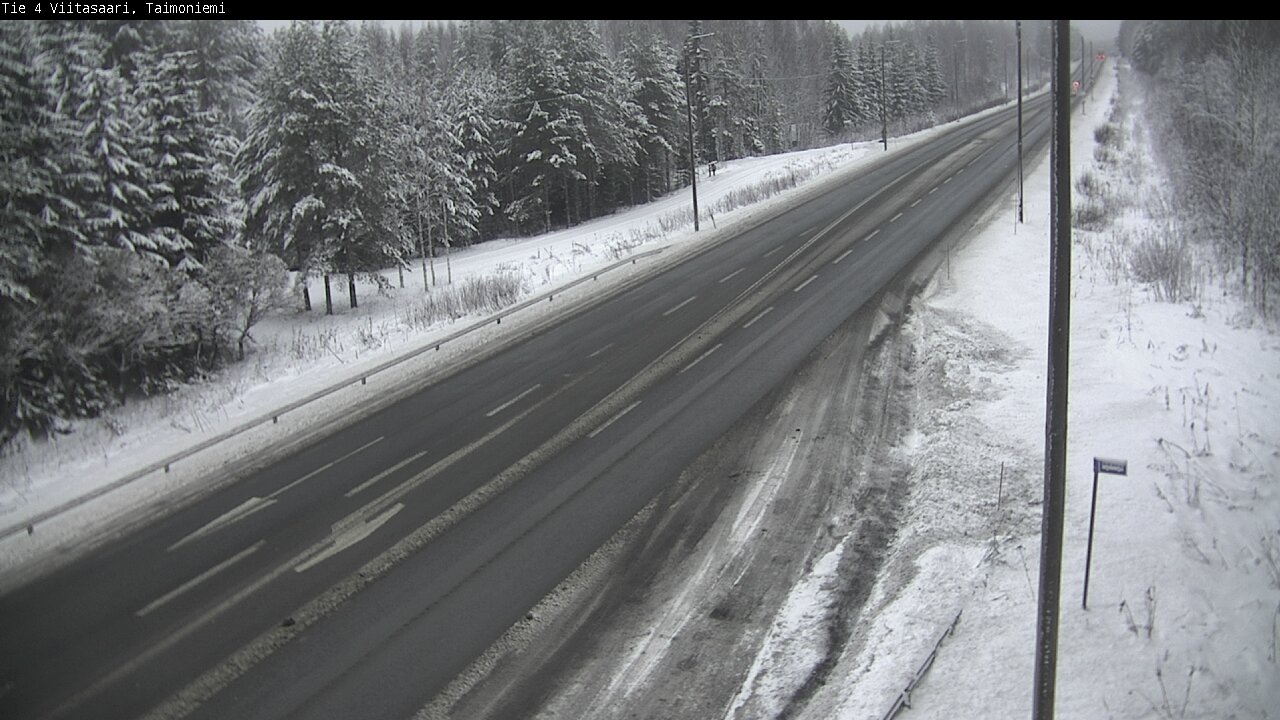 Weather Camera Image Väg 4 Taimoniemi, Viitasaari, Keski-Suomi