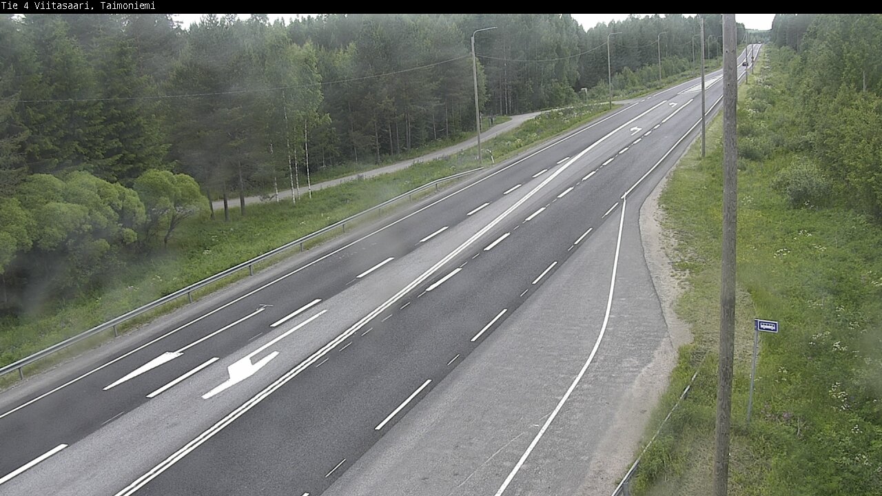 Kelikamerat Kuva Tie 4 Taimoniemi, Viitasaari, Keski-Suomi
