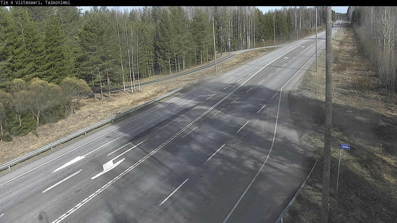 Weather Camera Image Väg 4 Taimoniemi, Viitasaari, Keski-Suomi