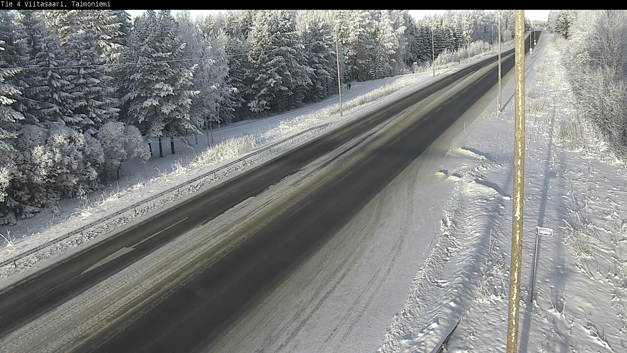 Weather Camera Image Road 4 Taimoniemi, Viitasaari, Keski-Suomi