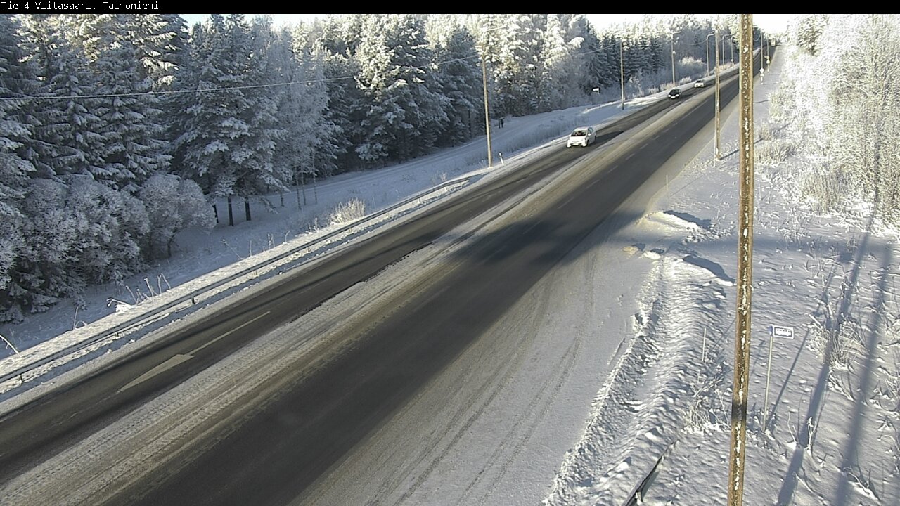 Weather Camera Image Road 4 Taimoniemi, Viitasaari, Keski-Suomi