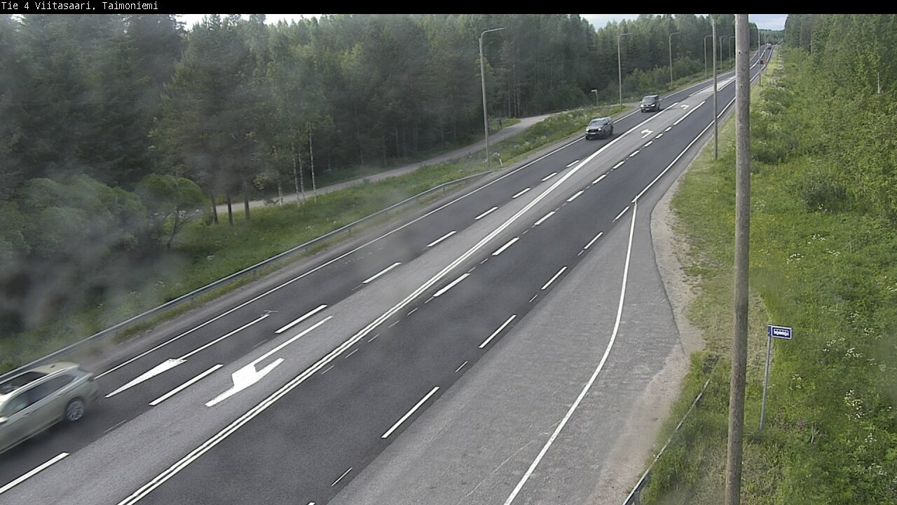 Kelikamerat Kuva Tie 4 Taimoniemi, Viitasaari, Keski-Suomi