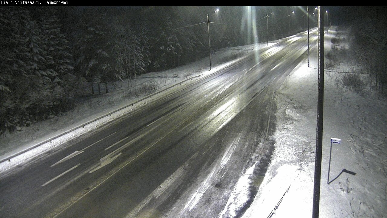 Weather Camera Image Väg 4 Taimoniemi, Viitasaari, Keski-Suomi