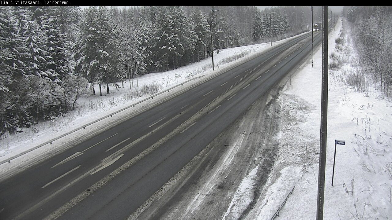 Weather Camera Image Väg 4 Taimoniemi, Viitasaari, Keski-Suomi