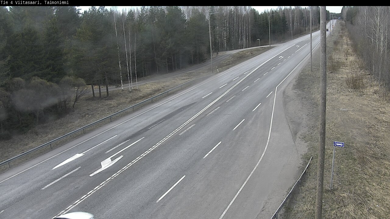Kelikamerat Kuva Tie 4 Taimoniemi, Viitasaari, Keski-Suomi