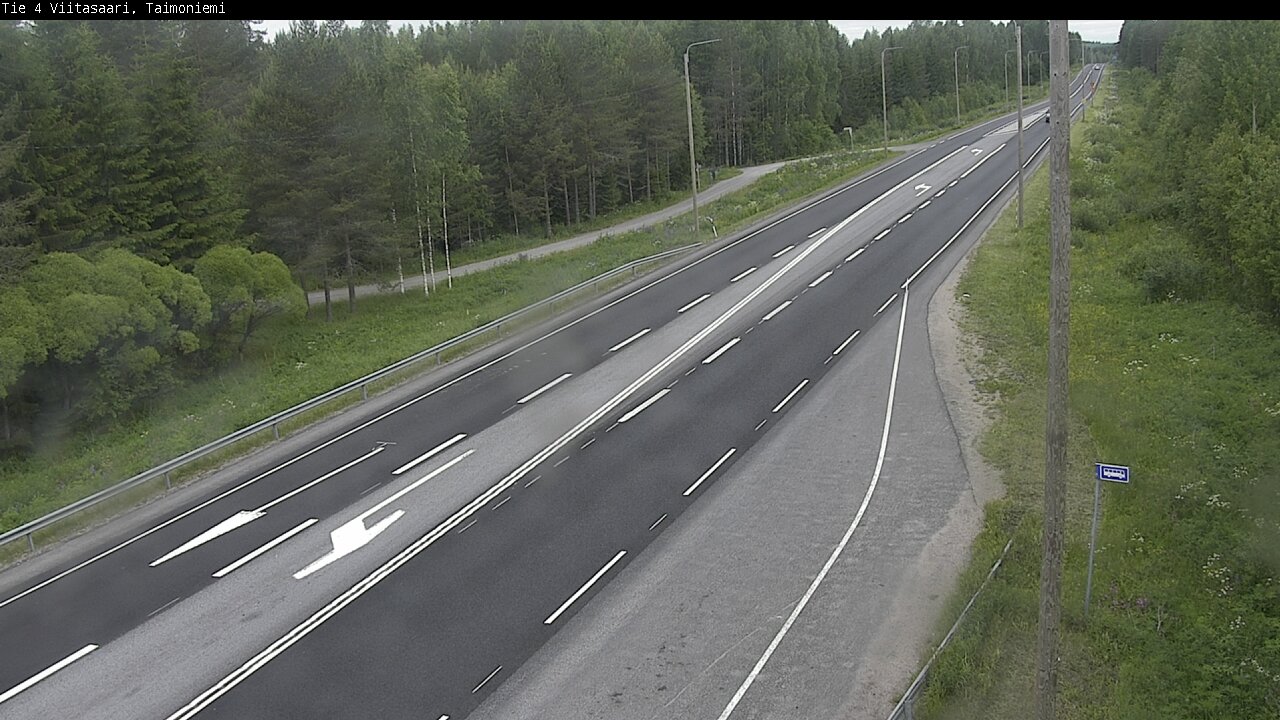 Kelikamerat Kuva Tie 4 Taimoniemi, Viitasaari, Keski-Suomi