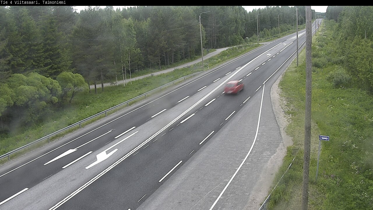 Kelikamerat Kuva Tie 4 Taimoniemi, Viitasaari, Keski-Suomi