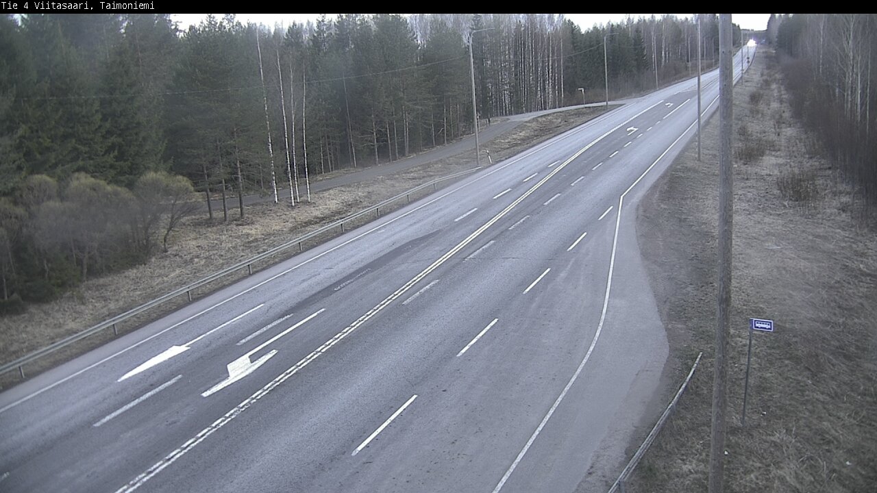 Weather Camera Image Väg 4 Taimoniemi, Viitasaari, Keski-Suomi