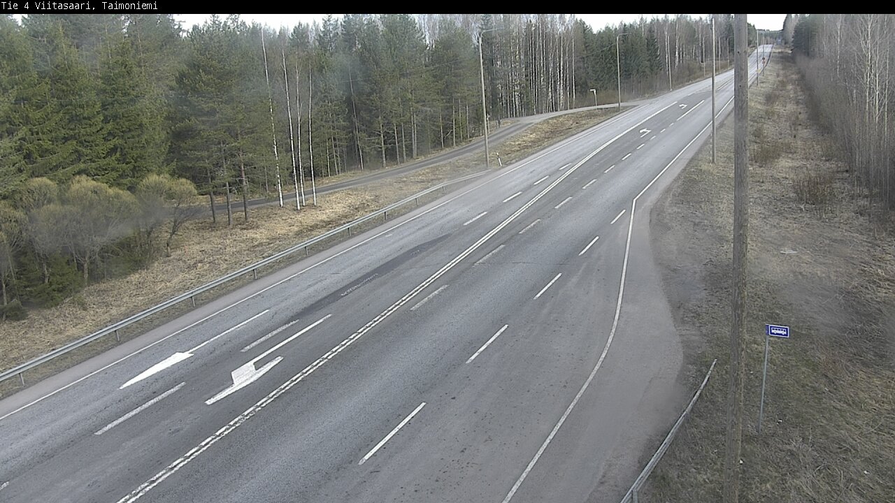 Weather Camera Image Väg 4 Taimoniemi, Viitasaari, Keski-Suomi