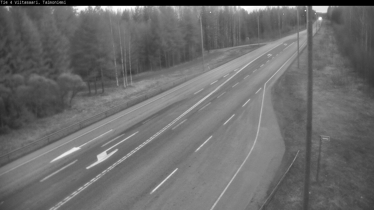 Weather Camera Image Väg 4 Taimoniemi, Viitasaari, Keski-Suomi