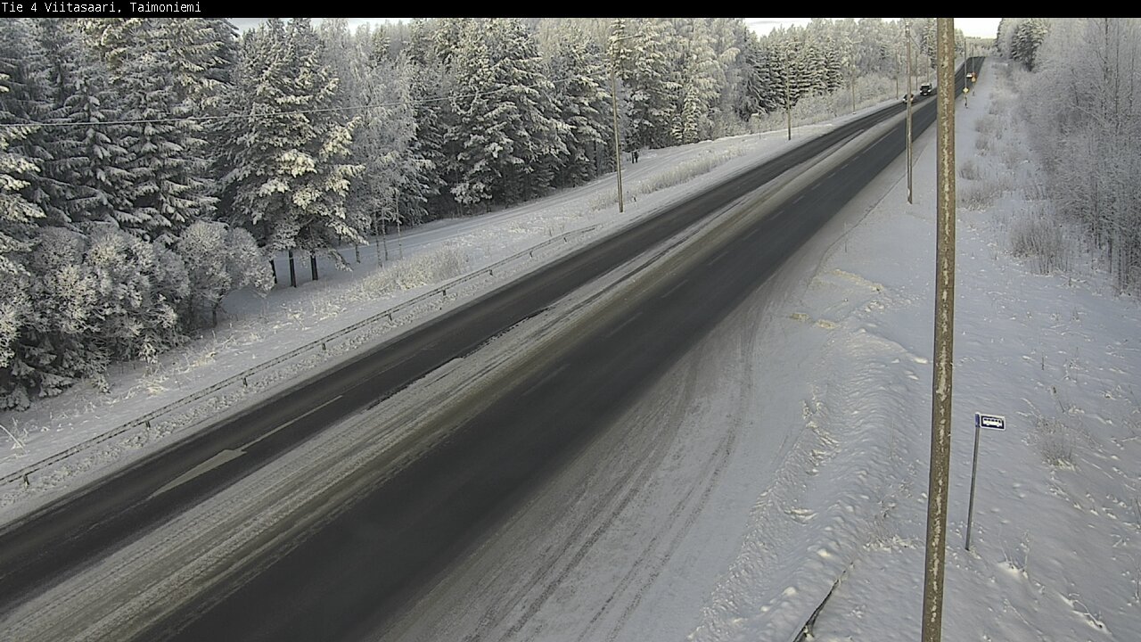 Weather Camera Image Road 4 Taimoniemi, Viitasaari, Keski-Suomi