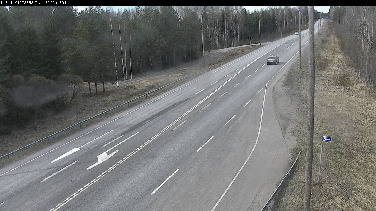 Kelikamerat Kuva Tie 4 Taimoniemi, Viitasaari, Keski-Suomi