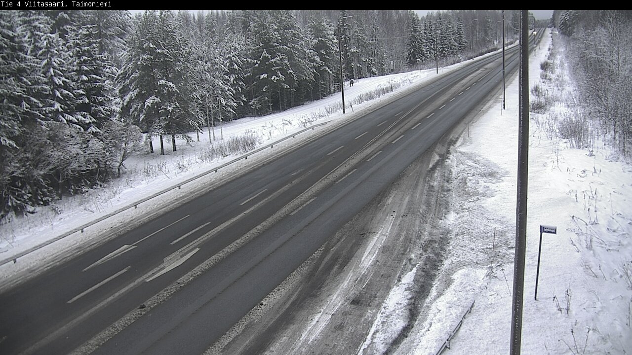 Weather Camera Image Väg 4 Taimoniemi, Viitasaari, Keski-Suomi