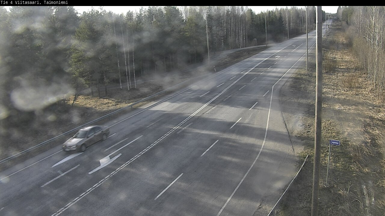 Kelikamerat Kuva Tie 4 Taimoniemi, Viitasaari, Keski-Suomi