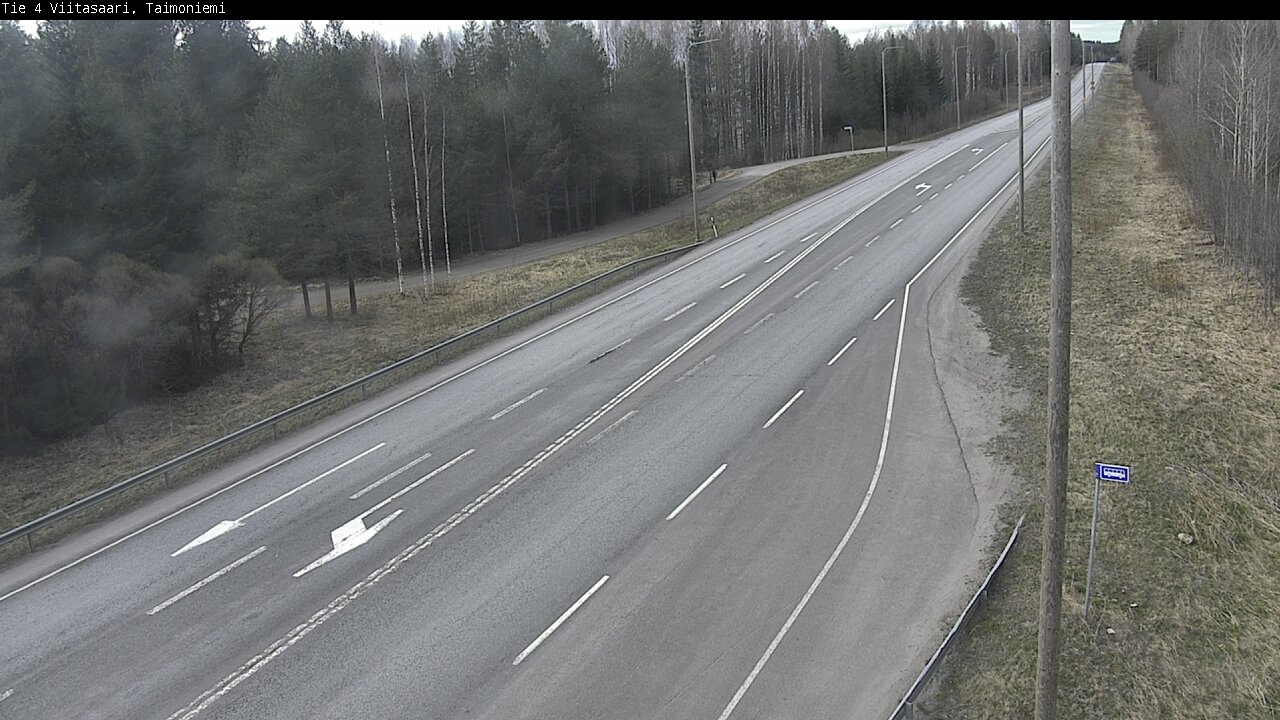 Weather Camera Image Väg 4 Taimoniemi, Viitasaari, Keski-Suomi