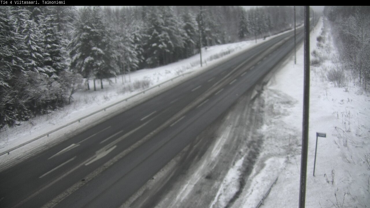 Weather Camera Image Väg 4 Taimoniemi, Viitasaari, Keski-Suomi