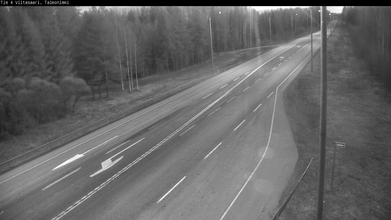 Weather Camera Image Väg 4 Taimoniemi, Viitasaari, Keski-Suomi