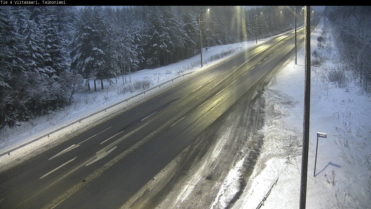 Weather Camera Image Väg 4 Taimoniemi, Viitasaari, Keski-Suomi