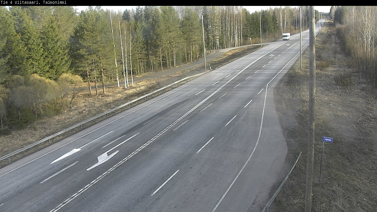 Weather Camera Image Väg 4 Taimoniemi, Viitasaari, Keski-Suomi