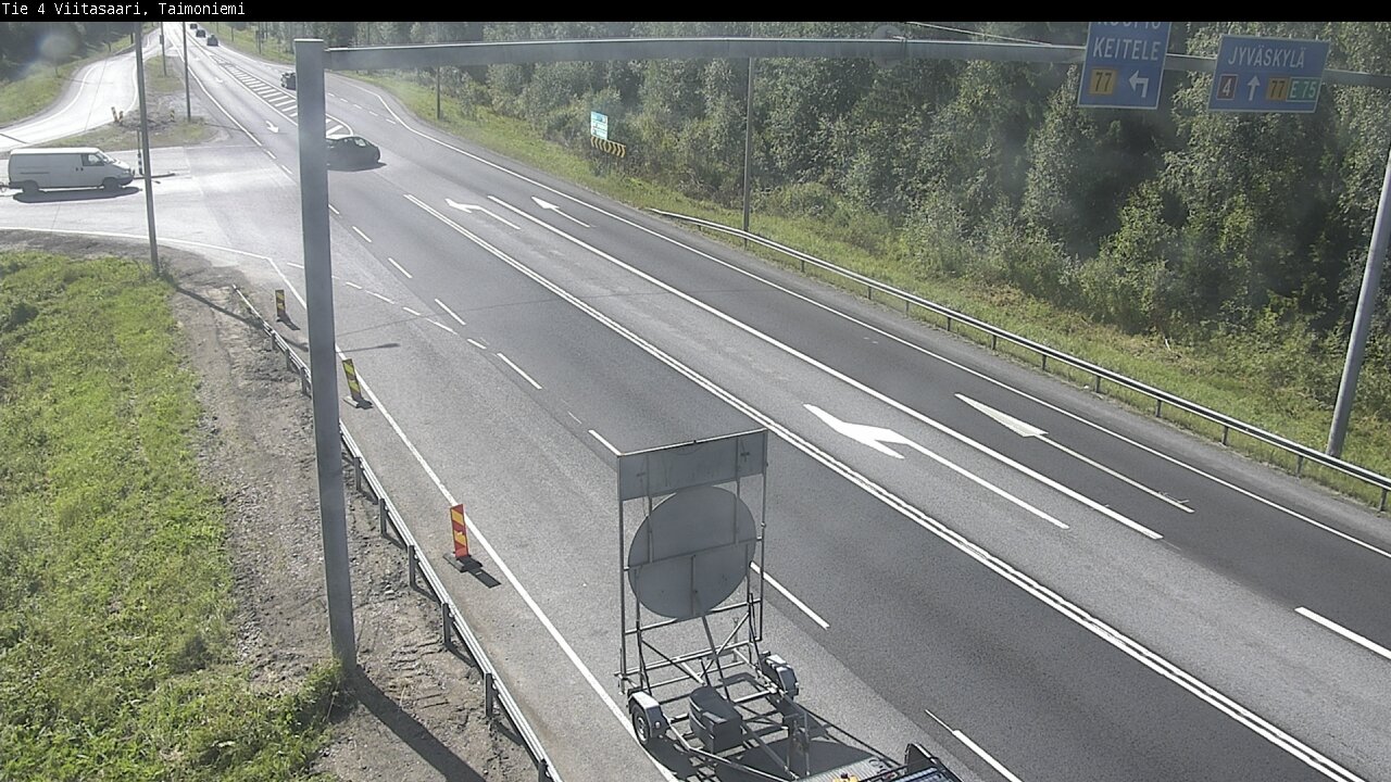 Kelikamerat Kuva Tie 4 Taimoniemi, Viitasaari, Keski-Suomi