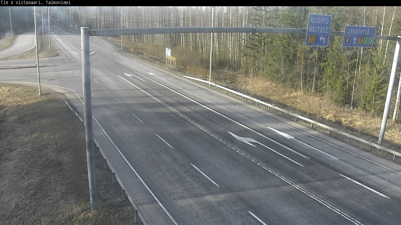 Weather Camera Image Väg 4 Taimoniemi, Viitasaari, Keski-Suomi
