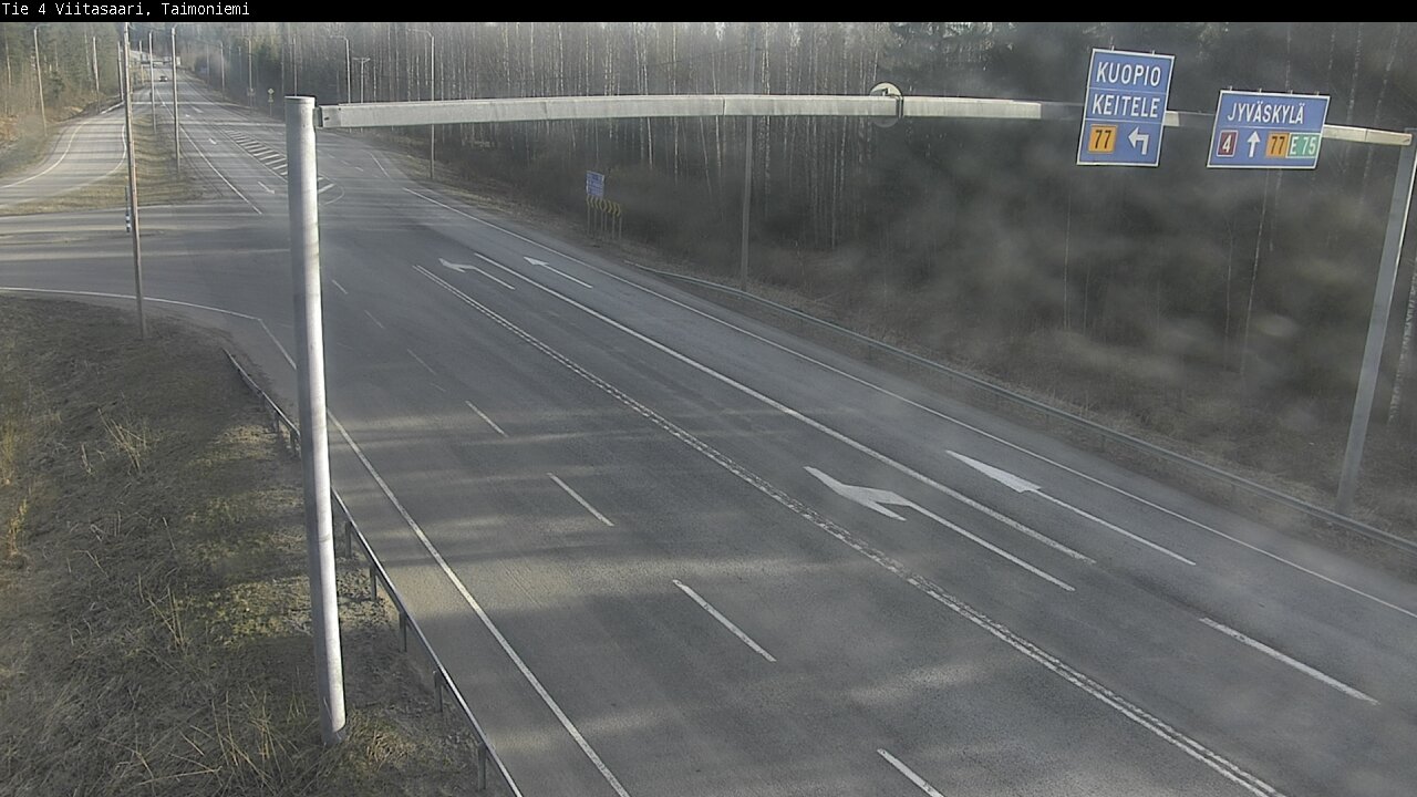 Weather Camera Image Väg 4 Taimoniemi, Viitasaari, Keski-Suomi