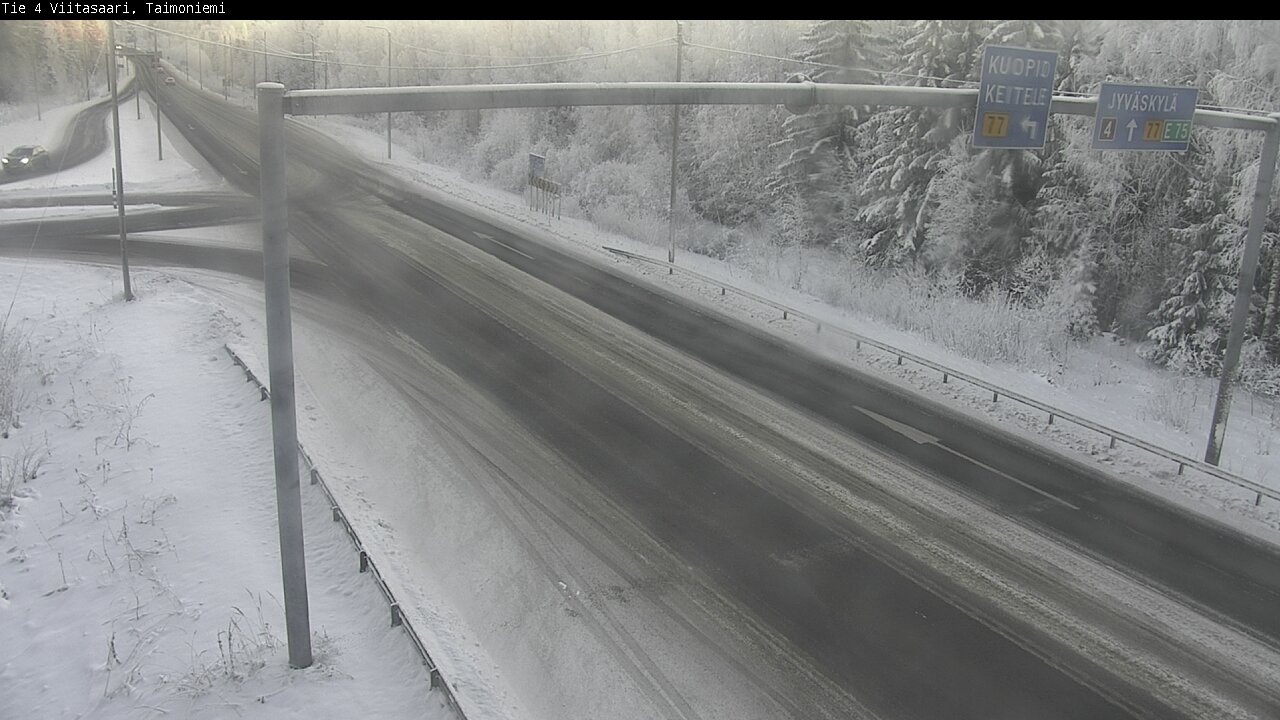 Weather Camera Image Road 4 Taimoniemi, Viitasaari, Keski-Suomi