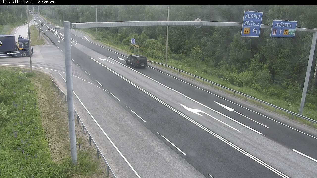 Kelikamerat Kuva Tie 4 Taimoniemi, Viitasaari, Keski-Suomi
