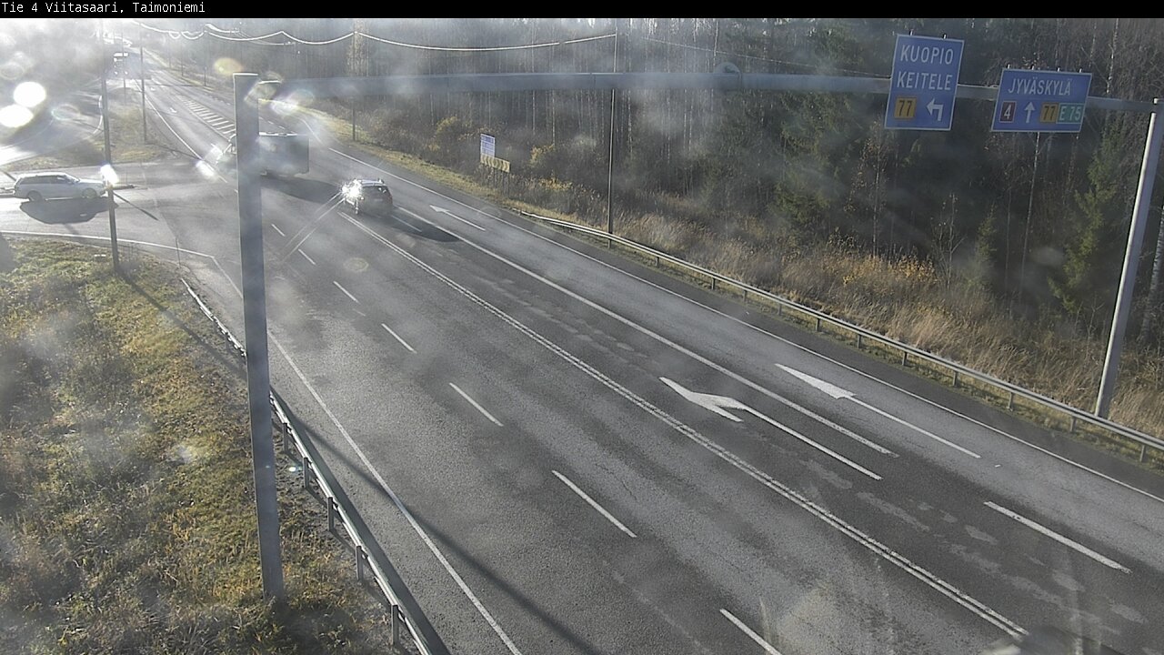 Kelikamerat Kuva Tie 4 Taimoniemi, Viitasaari, Keski-Suomi