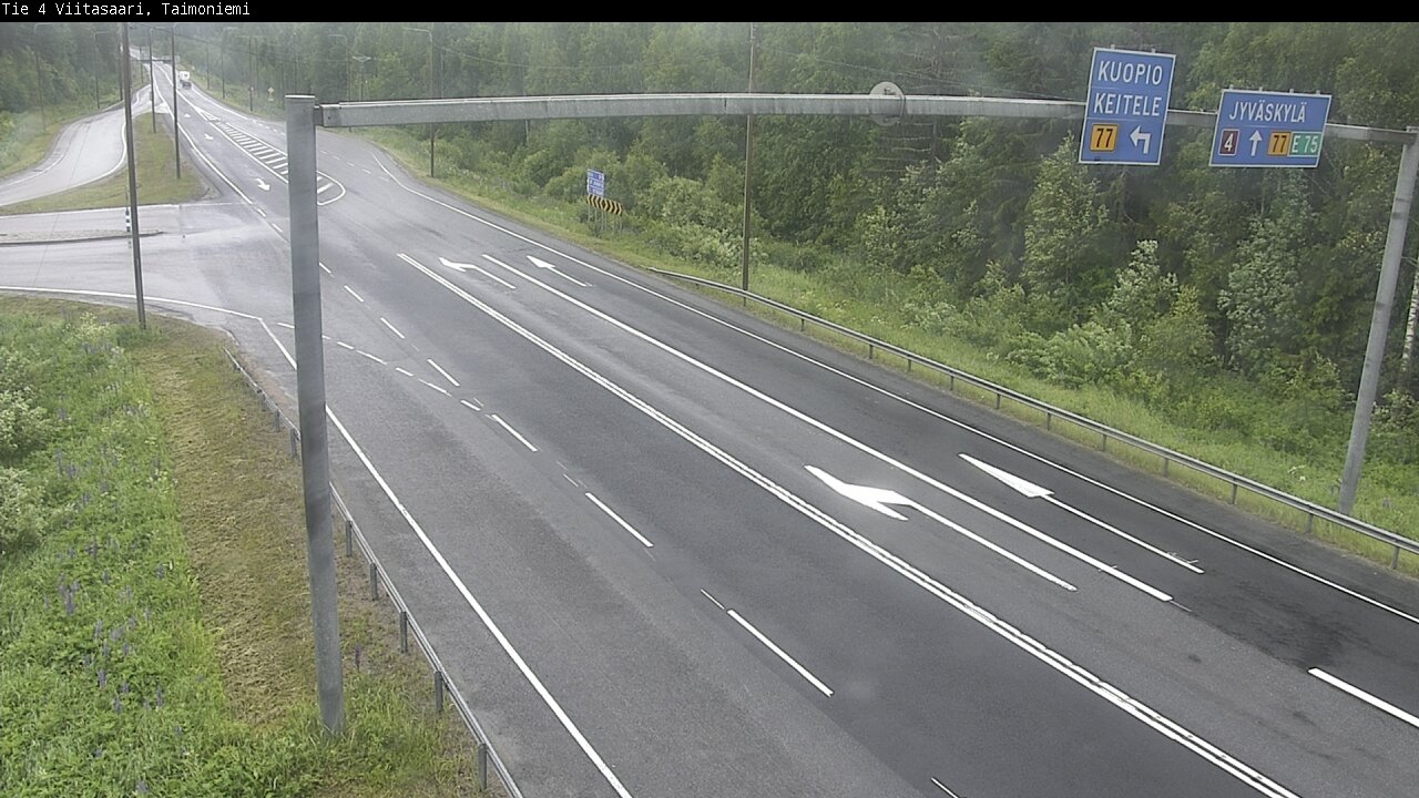 Weather Camera Image Väg 4 Taimoniemi, Viitasaari, Keski-Suomi