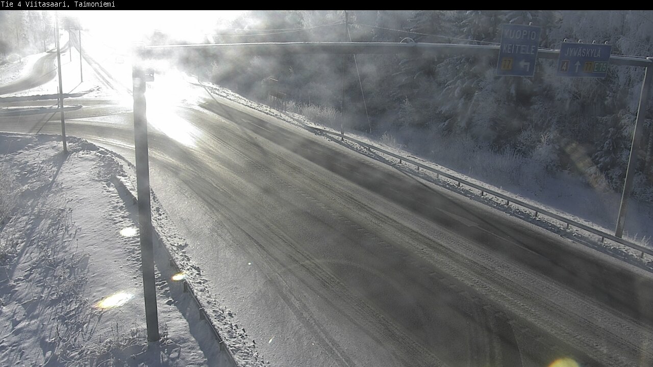 Weather Camera Image Väg 4 Taimoniemi, Viitasaari, Keski-Suomi