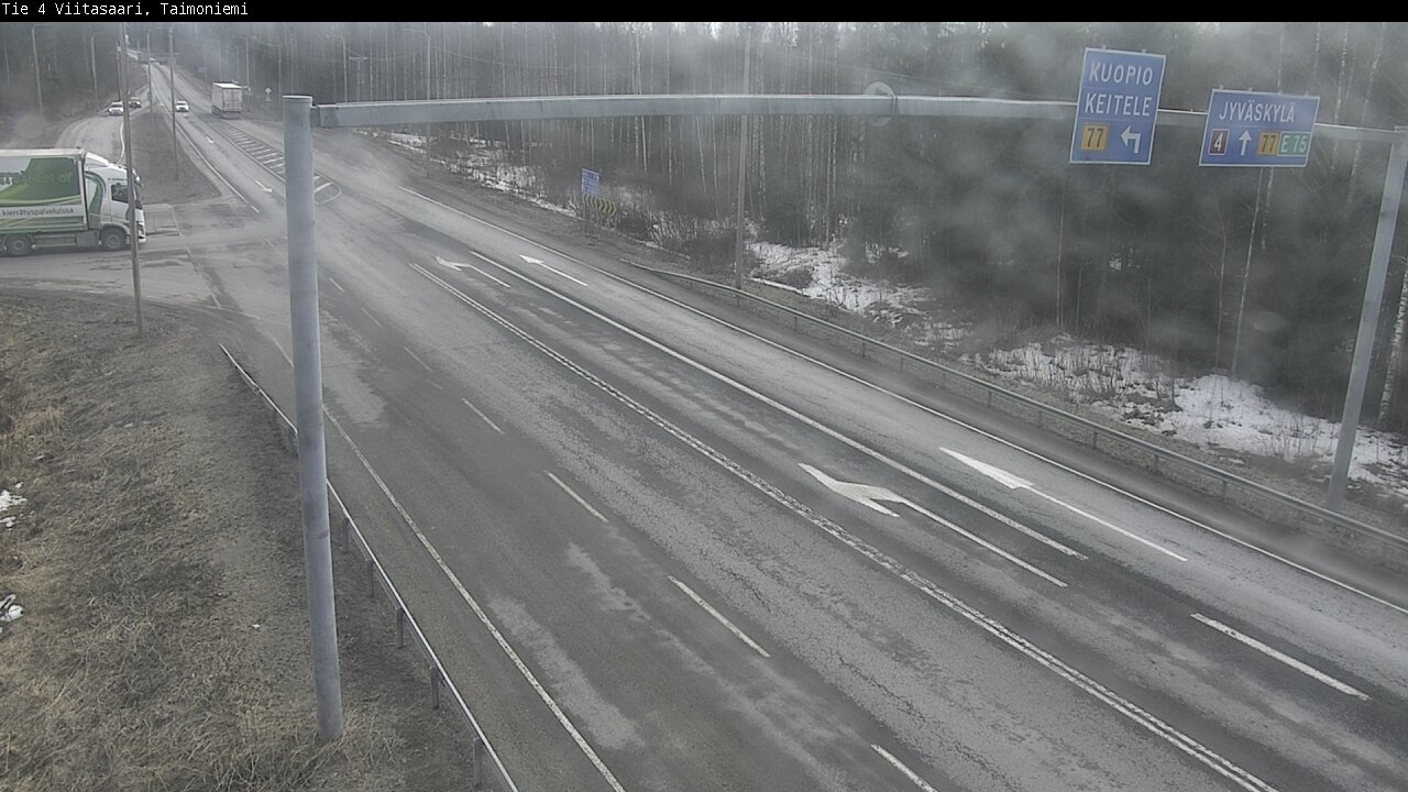 Weather Camera Image Väg 4 Taimoniemi, Viitasaari, Keski-Suomi
