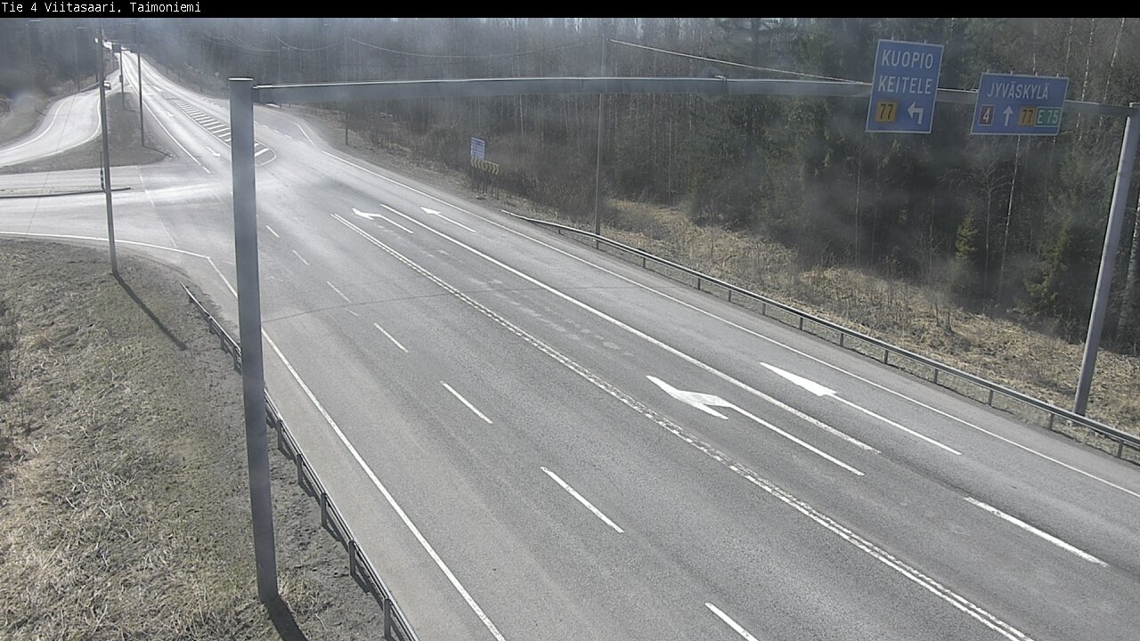 Weather Camera Image Väg 4 Taimoniemi, Viitasaari, Keski-Suomi