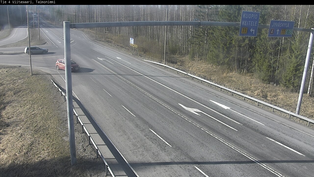 Weather Camera Image Väg 4 Taimoniemi, Viitasaari, Keski-Suomi