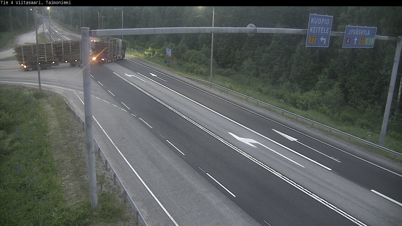 Kelikamerat Kuva Tie 4 Taimoniemi, Viitasaari, Keski-Suomi