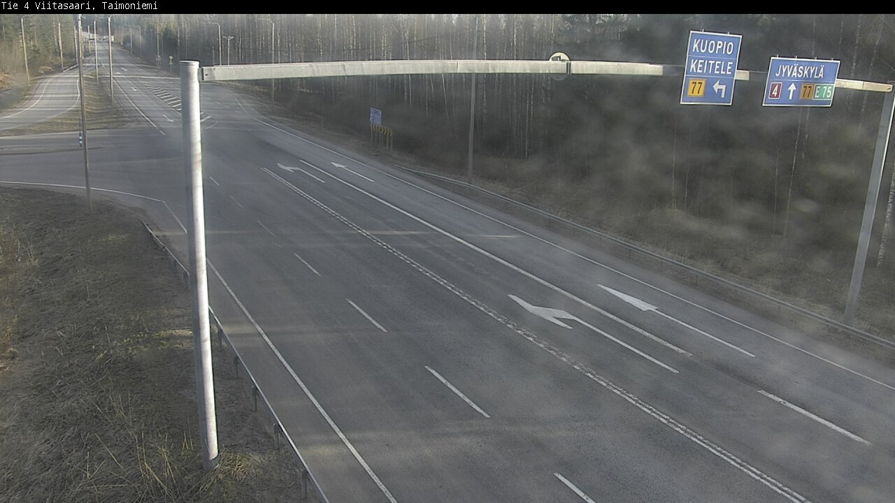 Weather Camera Image Väg 4 Taimoniemi, Viitasaari, Keski-Suomi