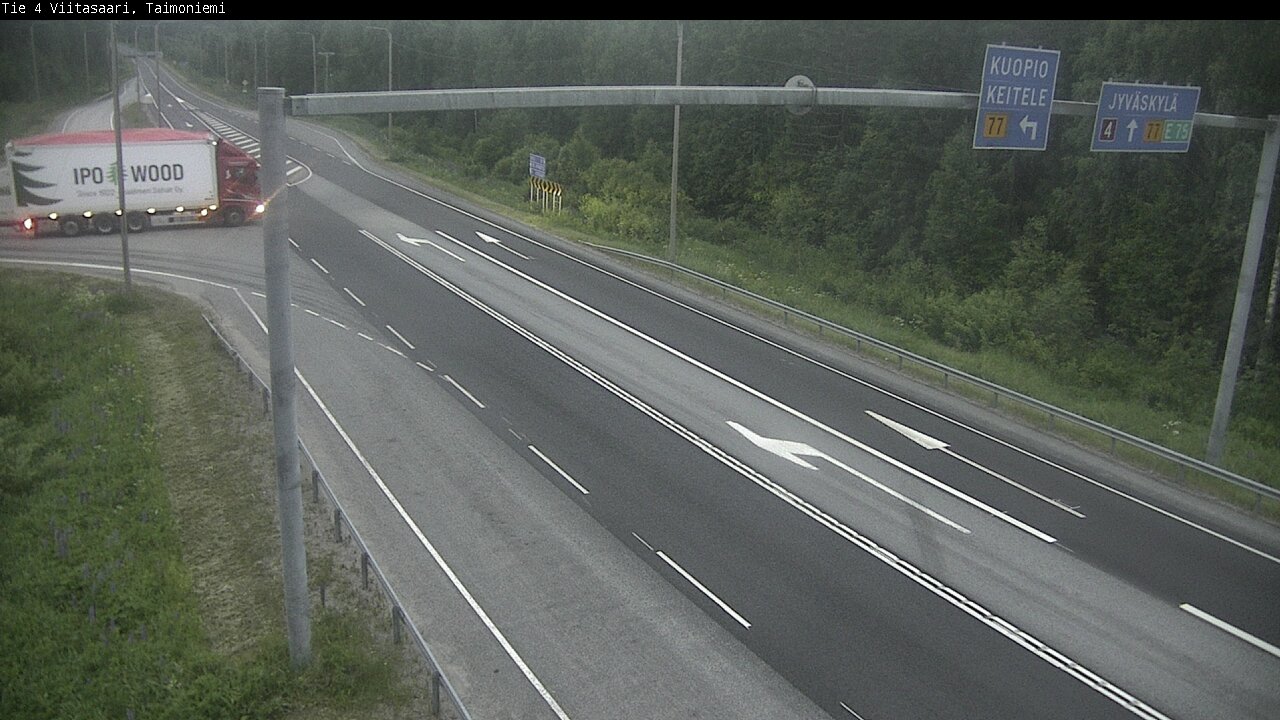 Kelikamerat Kuva Tie 4 Taimoniemi, Viitasaari, Keski-Suomi