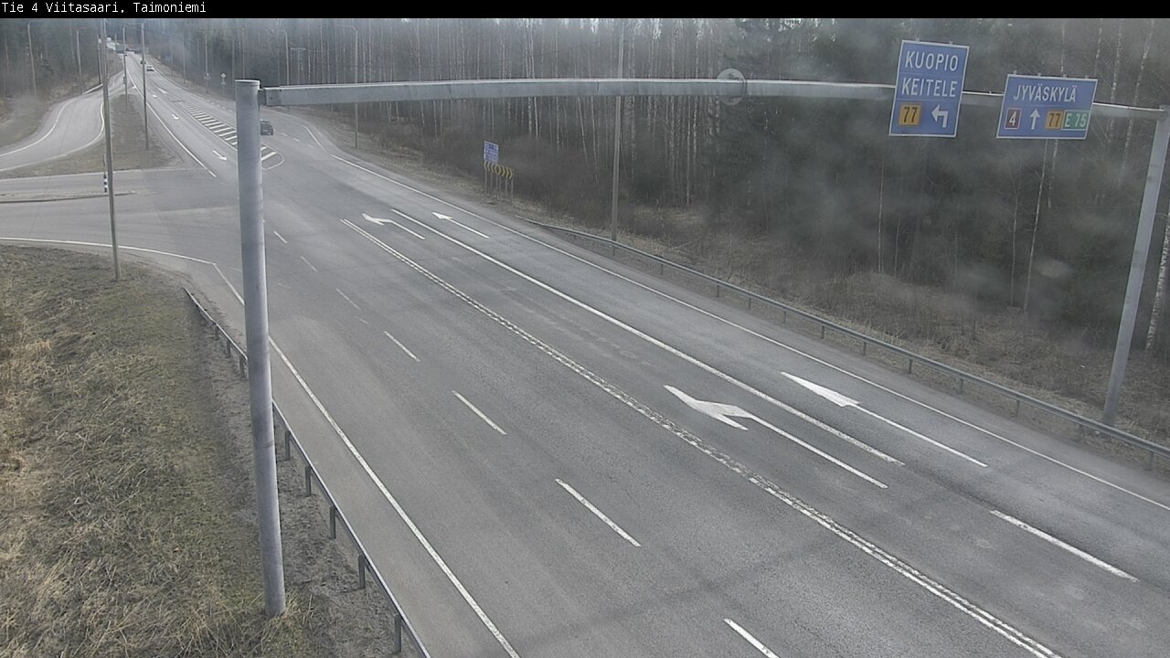 Weather Camera Image Väg 4 Taimoniemi, Viitasaari, Keski-Suomi