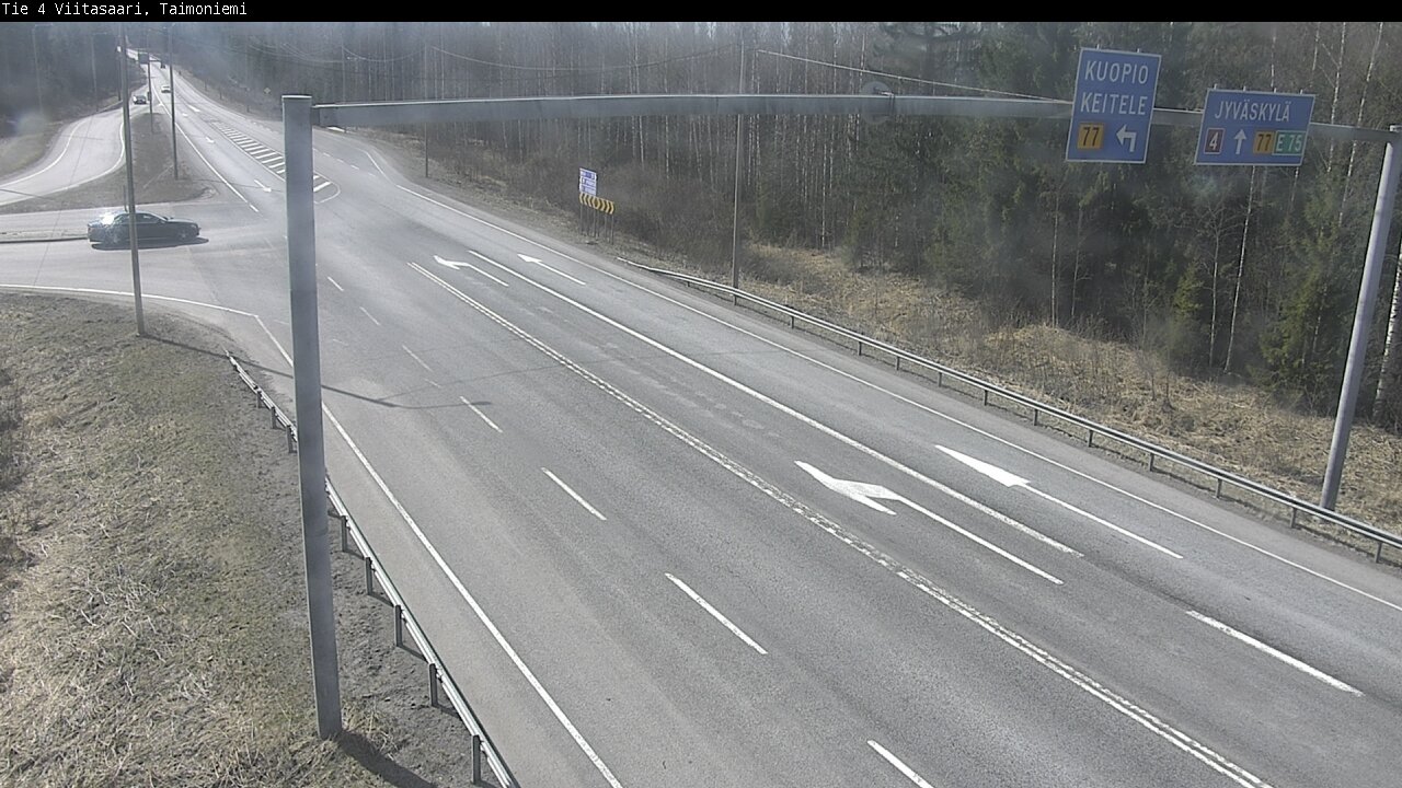 Weather Camera Image Väg 4 Taimoniemi, Viitasaari, Keski-Suomi