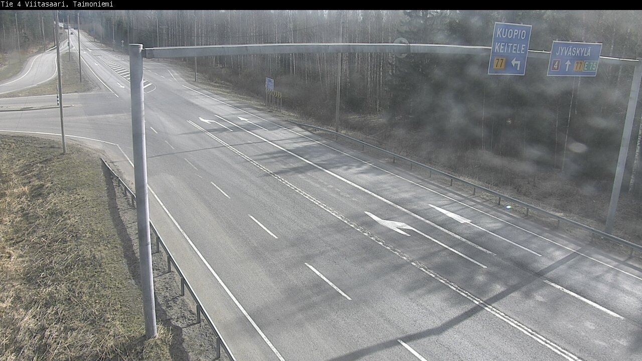 Weather Camera Image Väg 4 Taimoniemi, Viitasaari, Keski-Suomi
