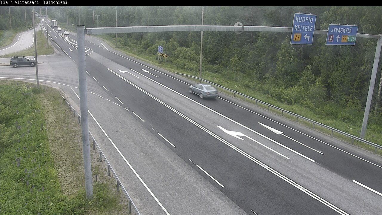 Kelikamerat Kuva Tie 4 Taimoniemi, Viitasaari, Keski-Suomi