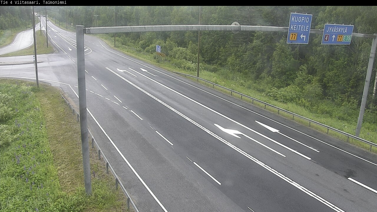 Weather Camera Image Väg 4 Taimoniemi, Viitasaari, Keski-Suomi