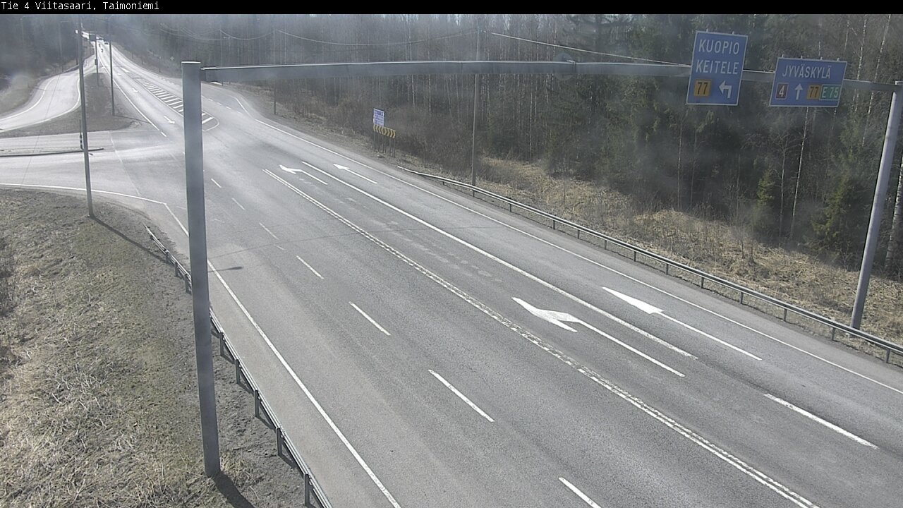 Weather Camera Image Väg 4 Taimoniemi, Viitasaari, Keski-Suomi