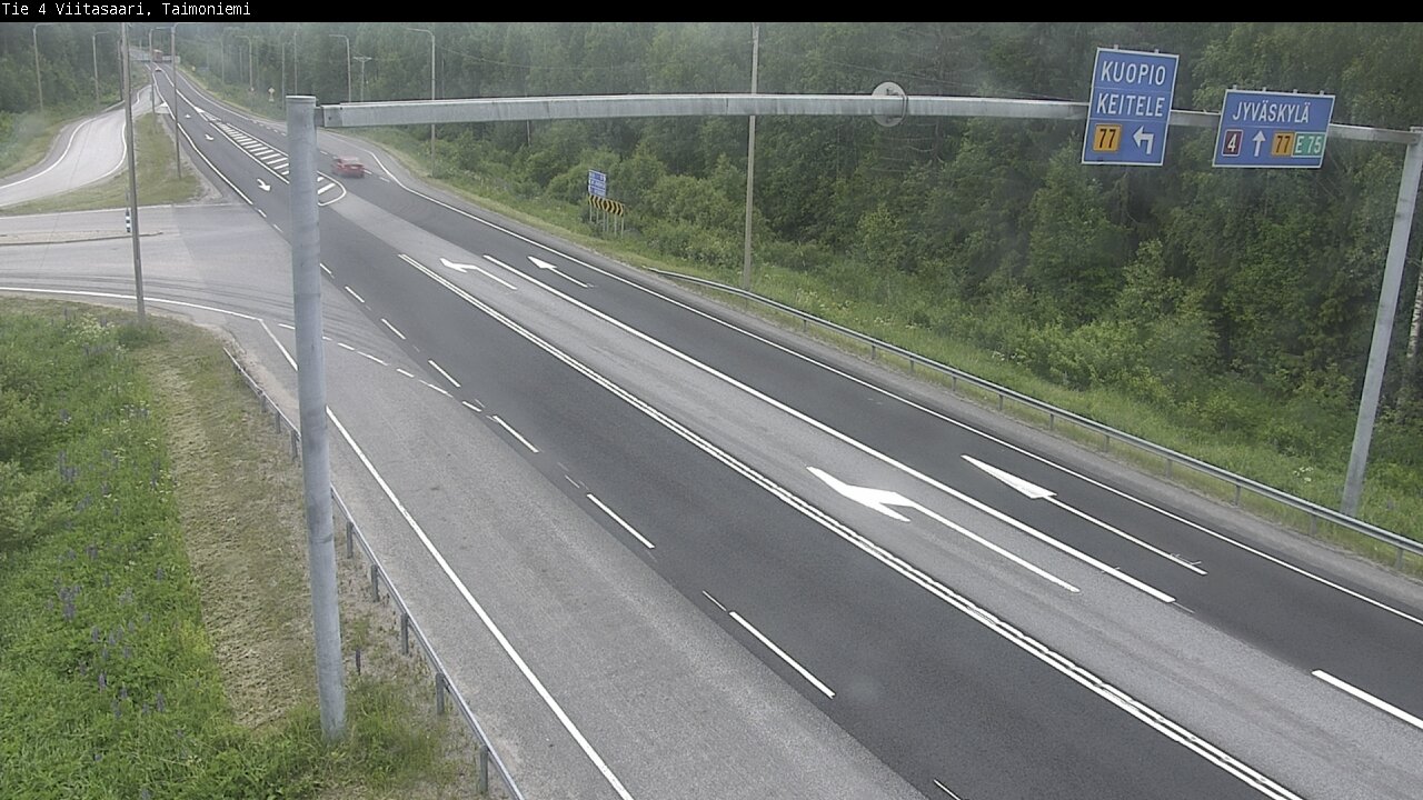 Kelikamerat Kuva Tie 4 Taimoniemi, Viitasaari, Keski-Suomi