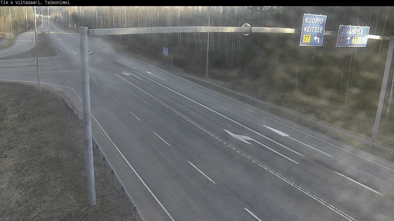 Weather Camera Image Väg 4 Taimoniemi, Viitasaari, Keski-Suomi