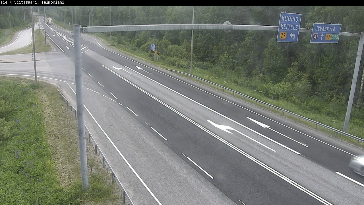 Kelikamerat Kuva Tie 4 Taimoniemi, Viitasaari, Keski-Suomi